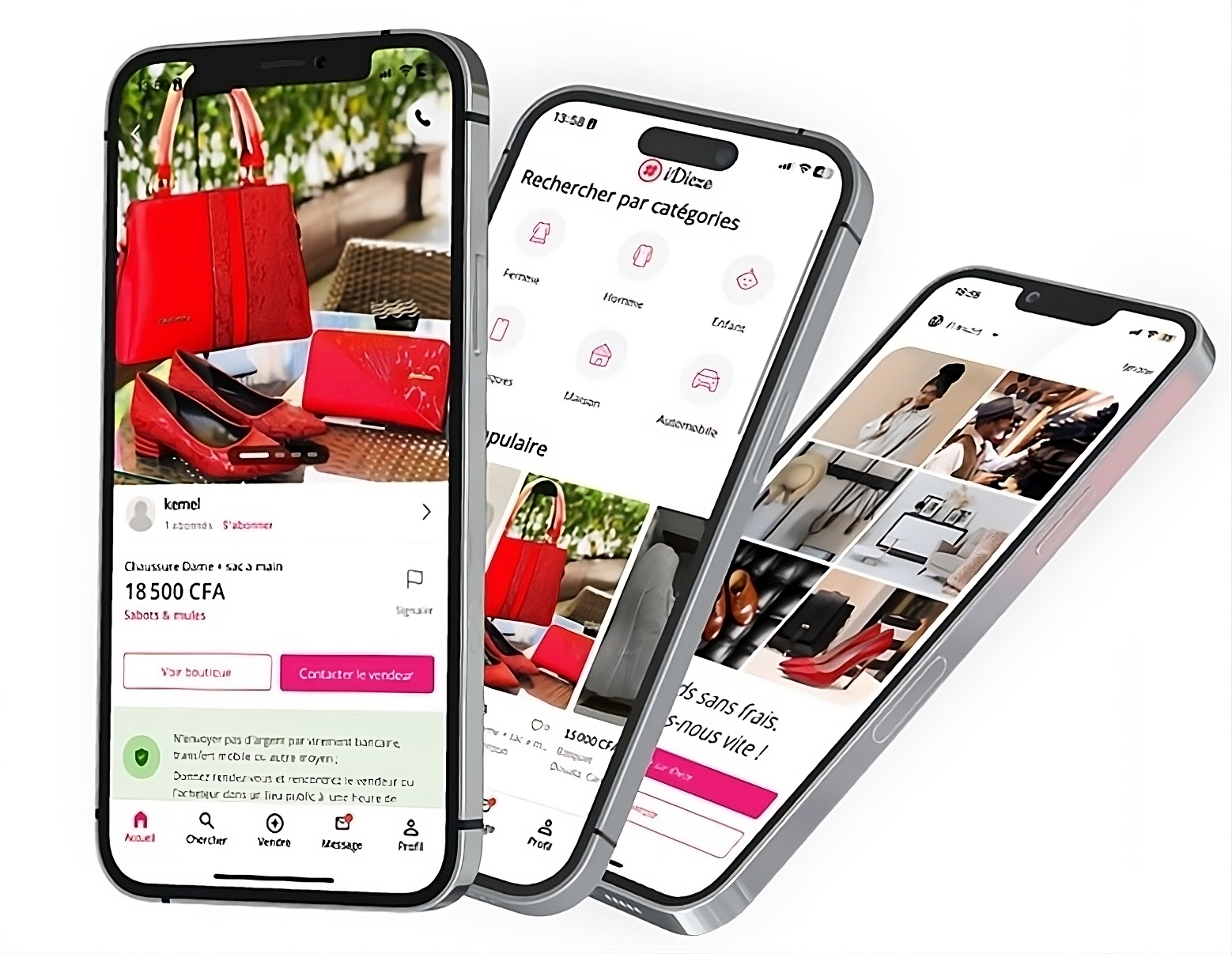 iDieze Mobile App on Smartphone